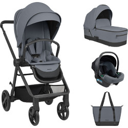 KikkaBoo Mia 2026 Καρότσι Μωρού 3 σε 1 Grey