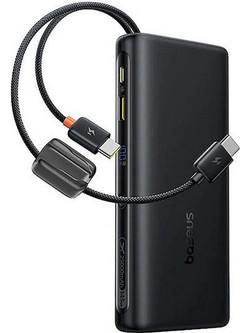 Baseus EnerFill FC41 Power Bank 25000mAh 145W με Θύρα USB-A & Θύρα USB-C Power Delivery Black
