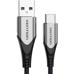 Vention CODHF Braided USB-A to USB-C 1m Anthracite