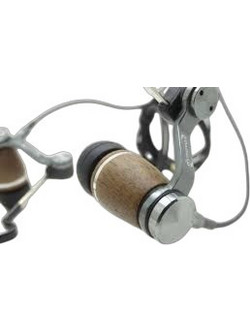 Dynavox IEW-900 Wood Ακουστικά Ψείρες In-Ear Καφέ Ασημί