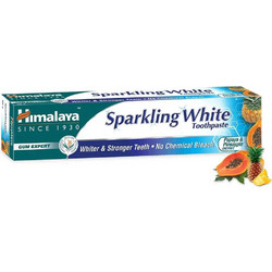 Himalaya Sparkling White Οδοντόκρεμα για Λεύκανση & Προστασία Ούλων Χωρίς Φθόριο 150gr