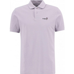 Barbour Ανδρική Μπλούζα Polo Κοντομάνικη Λιλά MML1541