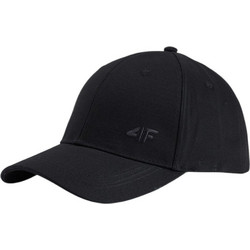 4F Καπέλο Jockey Υφασμάτινο Μαύρο 4FWSS26ACABU552-20S