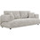HomeMarkt Structo Τριθέσιος Καναπές 227x94x88cm HM3329.02