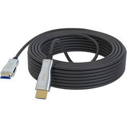 Anga Καλώδιο HDMI 2.1 HDMI Male to HDMI Male 40m Black OP-OF40-8K