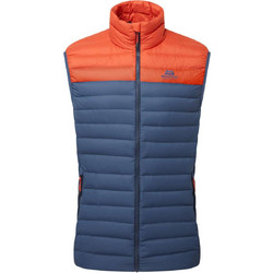 Mountain Equipment Αμάνικο Ανδρικό Μπουφάν Puffer Navy Μπλε Πορτοκαλί ME-006499-01742