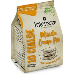 Intenso Κάψουλες Espresso Crema Piu Συμβατές με Μηχανή E.S.E Pod 10τμχ