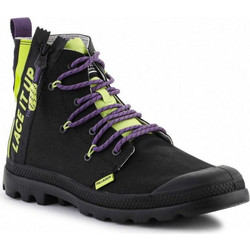 Palladium Pampa Travel Lite Γυναικεία Μποτάκια Χιονιού Μαύρα 77039-008-M