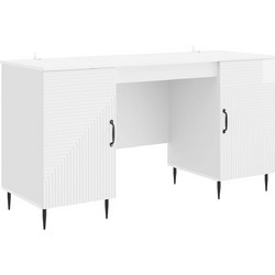 vidaXL Γραφείο Υπολογιστή Ξύλινο 142.5x50x75cm 3414607