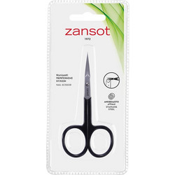 Zansot 20108 Ψαλιδάκι Νυχιών Ανοξείδωτο με Ίσια Μύτη Μαύρο