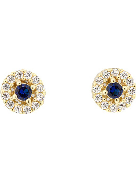 Million Diamonds Γυναικεία Σκουλαρίκια Καρφωτά από Xρυσό 9K με Ζιργκόν SK23242