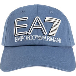 EA7 Ανδρικό Καπέλο Jockey Υφασμάτινο Μπλε 7X000597AF15502-UB064