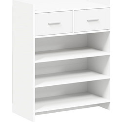 vidaXL Παπουτσοθήκη Ξύλινη M73.5xΠ36xΥ92cm 8011323