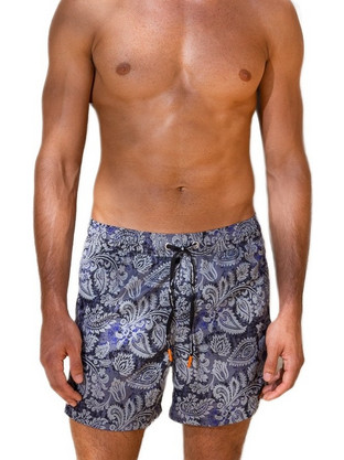 Bluepoint Ανδρικό Μαγιό Σορτς με Σχέδια Navy Μπλε 26018007-14
