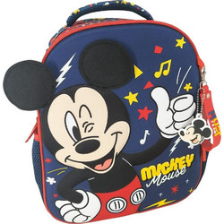 Must Mickey Σχολική Τσάντα Πλάτης Νηπιαγωγείου Navy Μπλε 565787