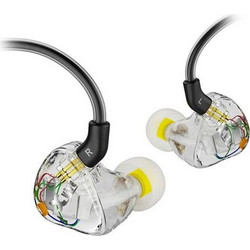Xvive T9 Ακουστικά Ψείρες In-Ear Διαφανή