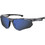 Carrera CA044S R6S Ανδρικά Γυαλιά Ηλίου Μάσκα Κοκάλινα Γκρι με Μπλε Φακό