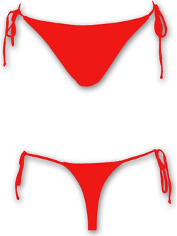 Sun Project Bikini String Κόκκινο SR-01-2114