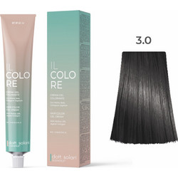 Dott. Solari IL Colore 3.0 Σκούρο Καστανό Φυσικό Μόνιμη Βαφή Μαλλιών Xωρίς Αμμωνία 100ml