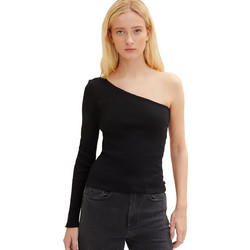 Tom Tailor Γυναικείο Χειμερινό Top Μαύρο 1034263-14482