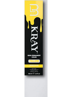 L3VEL3 Kray Yellow Ημιμόνιμη Βαφή Μαλλιών 100ml