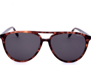 Hackett HSK3338 123 Ανδρικά Γυαλιά Ηλίου Aviator Κοκάλινα Ταρταρούγα με Μαύρο Φακό