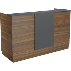 HomeMarkt Kronic Γραφείο Reception Ξύλινο 180x70x110cm HM2156.03