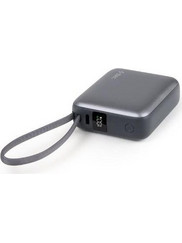 Ttec ReCharger Mini LCD Power Bank 10000mAh 35W με Θύρα USB-C Power Delivery Grey
