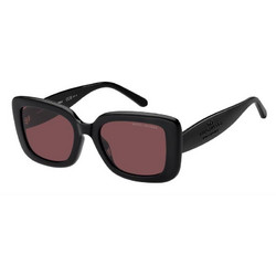 Marc Jacobs MJ888/S 8074S Γυναικεία Γυαλιά Ηλίου Τετράγωνα Κοκάλινα Μαύρα με Μωβ Φακό