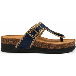 Mitsuko Γυναικείες Σαγιονάρες Flatforms Navy Μπλε SA66745W-BLU
