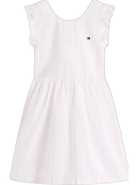 Tommy Hilfiger Παιδικό Φόρεμα Άσπρο KG0KG09170-YBR