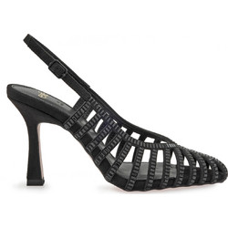 Exe Γόβες Slingback με Λεπτό Ψηλό Τακούνι & Στρας Μαύρες W47005055-A93