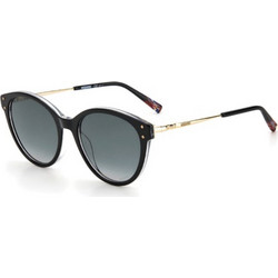Missoni MIS0026/S 807 Γυναικεία Γυαλιά Ηλίου Οβάλ Χρυσό Μαύρο με Μαύρο Φακό