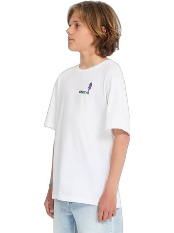 Volcom Παιδικό T-Shirt Κοντομάνικο Λευκό C3512616-WHT
