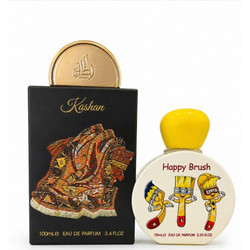 Lattafa Kashan Eau de Parfum 100ml + Ηappy Brush Eau de Parfum 75ml
