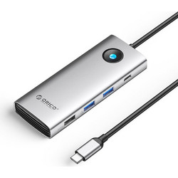 Orico USB-C Docking Station με HDMI PD Ethernet PW11-8PC-SV-EP