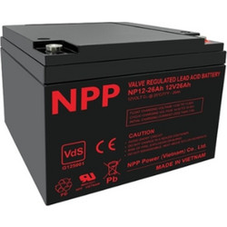 NPP NP 12-26Ah Μπαταρία VRLA 12V 26Ah