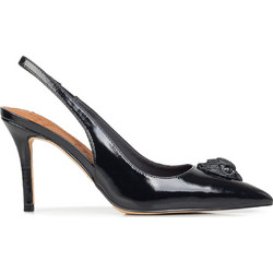 Kurt Geiger Γόβες Slingback Λουστρίνι με Τακούνι Στιλέτο Μαύρες 3747000309
