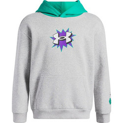 Under Armour Παιδικό Φούτερ με Κουκούλα Γκρι Βεραμάν 6013402-011