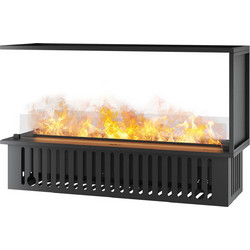 Infire Invapo Inside U1200 Επιδαπέδιο Ηλεκτρικό Τζάκι Μ1140xΥ712xΒ344cm