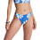 Roxy Essentials Bikini Brazil Floral Μπλε Λευκό ERJX405242-BMT6