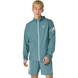 ASICS Αθλητικό Ανδρικό Μπουφάν Χειμωνιάτικο Softshell Πετρόλ 2011D456-402