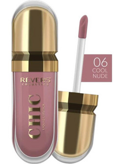 Revers Chic 06 Cool Nude Matte Κραγιόν Liquid