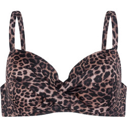 Dorina Bikini Top με Ενίσχυση Animal Print Σοκολατί FXBK0007MI010-PR0018