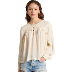 Superdry Γυναικείο Χειμερινό Top Εκρού W6010744A-71D