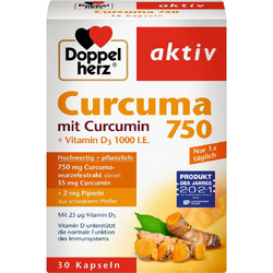 Doppelherz Curcuma 750 30 Κάψουλες
