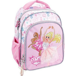 Gim Barbie Σχολική Τσάντα Πλάτης Νηπιαγωγείου Ροζ 349-96054