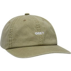 Obey Ανδρικό Καπέλο Jockey Υφασμάτινο Χακί Πράσινο Mint 79407