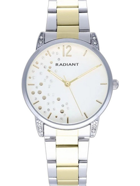 Radiant Γυναικείο Ρολόι με Ασημί Χρυσό Μεταλλικό Μπρασελέ RA615203