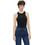 Pepe Jeans Marian Γυναικείο Καλοκαιρινό Top Ριπ Μαύρο PL506035-999